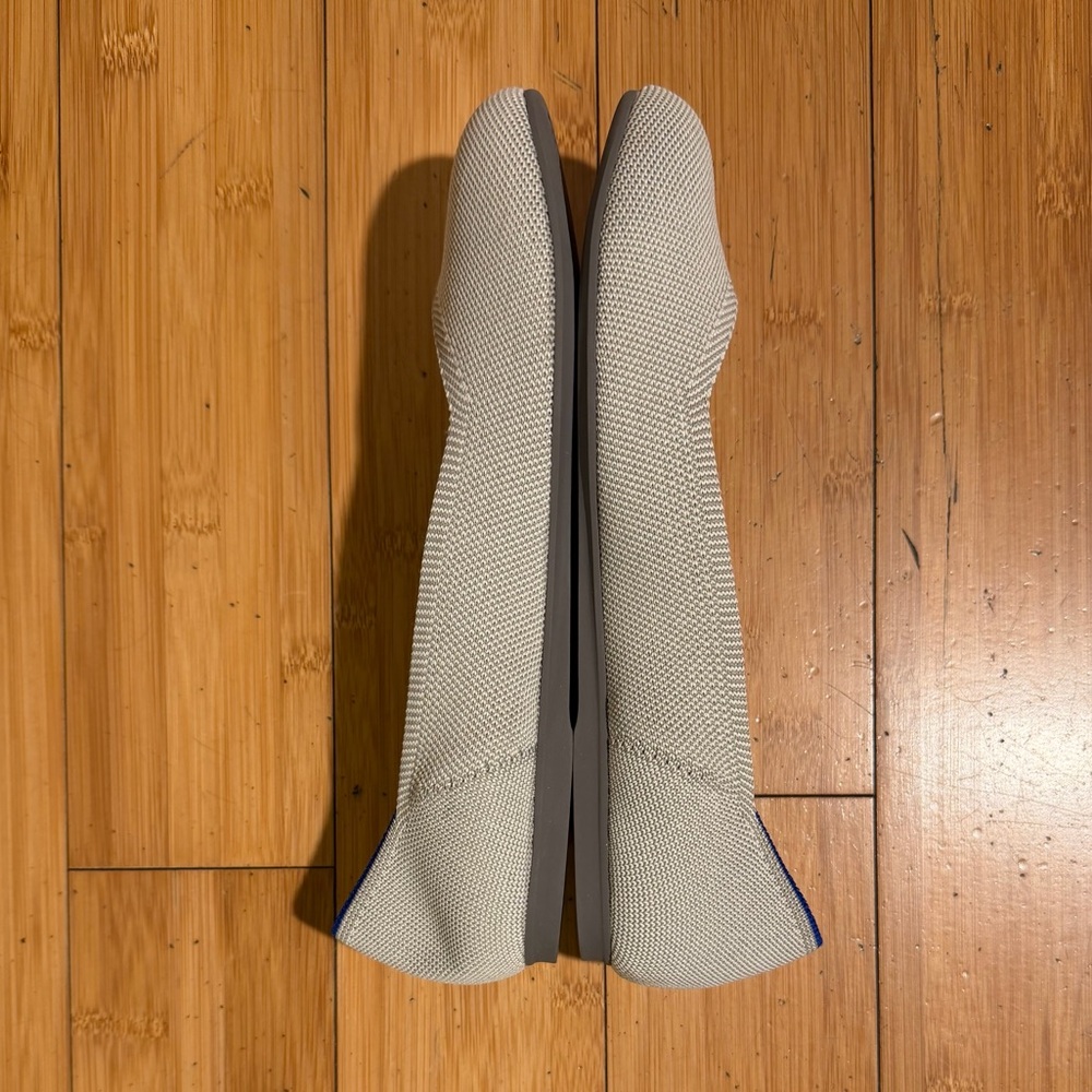 NWOT RETIRED Rothy's The Flat In Flax Birdseye Size 10.5 - Picture 10 of 16